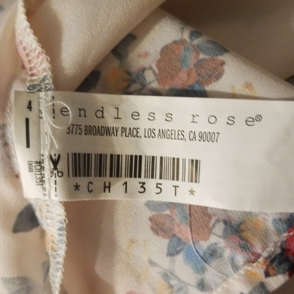 Beautiful Endless Rose Floral Print Blouse - Picture 7 of 8